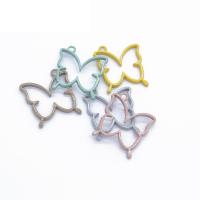 Zinc Alloy Hollow Pendants, Butterfly, DIY 