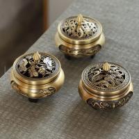 Buy Incense Holder and Burner in Bulk , Brass, half handmade, for home and office & durable 