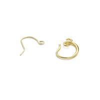 Brass Hook Earwire, plated, DIY 12*19mm,12*20mm 