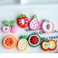 Mobile Phone DIY Decoration, Resin, Fruit, epoxy gel multi-colored 