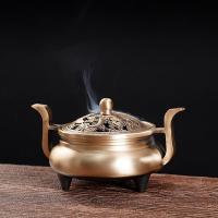 Buy Incense Holder and Burner in Bulk , Brass, half handmade, for home and office & durable 