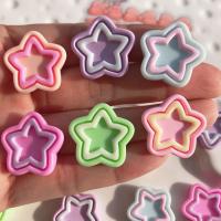 Mobile Phone DIY Decoration, Resin, Star 