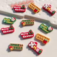 Mobile Phone DIY Decoration, Resin, Christmas Design 