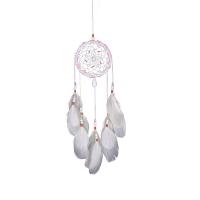 Мода Dreamcatcher, перья, с Железо, Висит, белый, 530mm, продается PC