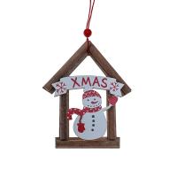 madera Decoración del árbol de Navidad, Casa, manejo del pincel, Diferente forma para la elección & Joyas de Navidad, más colores para la opción, 90x120mm, Vendido por UD