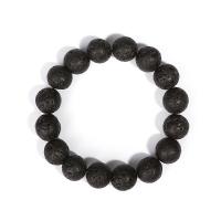 Lava Bead Bracelet, handmade, fashion jewelry & Unisex Approx 7.48 Inch 