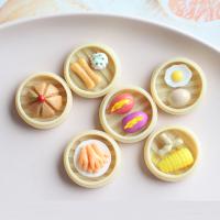 Mobile Phone DIY Decoration, Resin, food shape, handmade multi-colored 