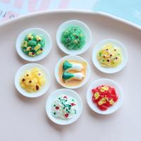 Mobile Phone DIY Decoration, Resin, food shape, handmade multi-colored 