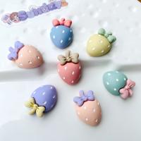 Mobile Phone DIY Decoration, Resin, Strawberry 