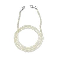 Kunststoff Perlen Maske Kette Halter, mit Zinklegierung, plattiert, unisex, keine, 600x4mm, verkauft von PC