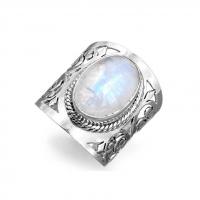 Zinc Alloy Finger Ring, with Sea Opal, fashion jewelry & for woman 