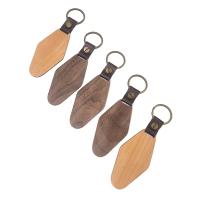 Wood Key Chain, with Zinc Alloy, Unisex 133mm 