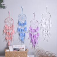 Мода Dreamcatcher, перья, с Железо, Висит, Много цветов для выбора, 550mm, продается PC