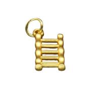 Zinc Alloy Hollow Pendants, sang gold plated, Unisex 