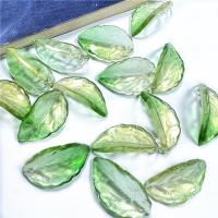 Cristal DIY Fornituras para Accesorios para el cabello, Hoja, Bricolaje, más colores para la opción, 12x22.5mm, Vendido por UD