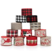 Christmas Ribbons, Cloth, printing, DIY & Christmas jewelry 