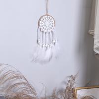 Мода Dreamcatcher, перья, Висит, белый, 310mm, продается PC