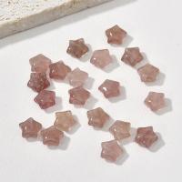 Gemischte Edelstein Perlen, Grüner Aventurin, mit Strawberry Quartz, Stern, poliert, DIY, keine, 10mm, verkauft von PC