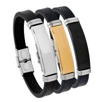 PU Leather Bracelet & for man 