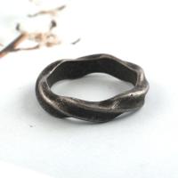 Titan Stahl Fingerring, Titanstahl, plattiert, verschiedene Größen vorhanden & für Frau, keine, 4.5mm, verkauft von PC