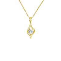 Collier de bijoux de titane, Acier titane, avec laiton, avec 1.96inch chaînes de rallonge, coeur, Plaqué or 18K, pour femme & avec strass Environ 15.7 pouce, Vendu par PC