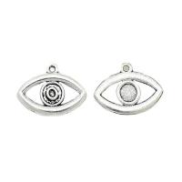 Zinc Alloy Hollow Pendants, antique silver color plated, Unisex Approx 