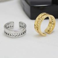 Titan Stahl Fingerring, Titanstahl, Modeschmuck & für Frau, keine, 21mm,10mm, verkauft von PC