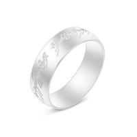 Titan Stahl Fingerring, Titanstahl, Kreisring, Vakuum-Ionen-Beschichtung, Modeschmuck & unisex & geschnitzed & verschiedene Größen vorhanden, keine, 6mm, Größe:6-11, verkauft von PC