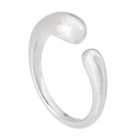 316 Edelstahl Manschette Fingerring, Modeschmuck & unisex, originale Farbe, 6mm,4mm, Größe:6.5, verkauft von PC