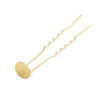 Hair Stick Findings, Brass, rack plating, DIY 