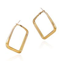 Zinc Alloy Hoop Earring, plated, fashion jewelry & for woman 