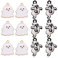 Zinc Alloy Enamel Pendants, Ghost, plated, Unisex Approx 