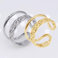 Edelstahl Fingerring, 304 Edelstahl, Vakuum-Ionen-Beschichtung, Modeschmuck & unisex, keine, 10mm, verkauft von PC