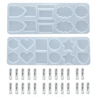 DIY Epoxy Form Set, Silikon, verschiedene Stile für Wahl, verkauft von setzen