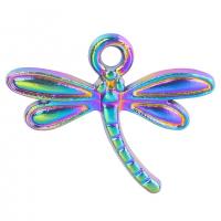 Zinc Alloy Jewelry Pendants, Dragonfly, colorful plated, Unisex Approx 50 cm 