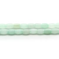 Chalcedony Beads, barrel, polished, dyed & DIY, light green Approx 