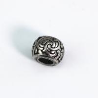 Stainless Steel Large Hole Beads, 304 Stainless Steel, polished, DIY Approx 5.4mm 