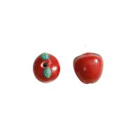 Revestimiento Porcelana bolas, Manzana, Ungir, Bricolaje, Rojo, 15x15mm, Vendido por UD