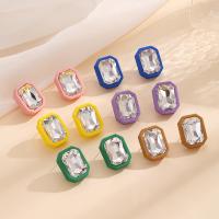 Acrylic Stud Earring, fashion jewelry & for woman 