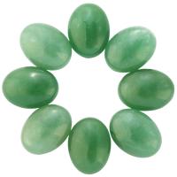 Green Aventurine Cabochon, Oval, polished 