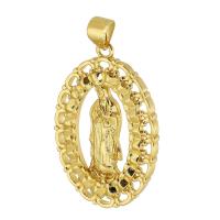 Brass Jewelry Pendants, gold color plated, fashion jewelry & DIY & for woman, golden Approx 3mm 