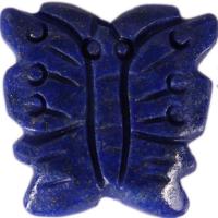 Natural Lapis Lazuli Beads, Butterfly, DIY blue 