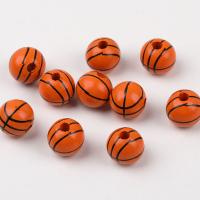 Printing Wood Beads, Round, DIY 16mm 