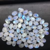 Moonstone Cabochon, Oval, polished, DIY, white Approx 