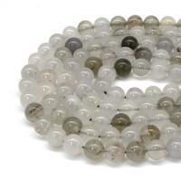 Single Gemstone Beads, Ice Jade, polished, DIY 