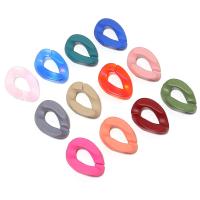 Acryl Verbindungsring, DIY & gemischt & satiniert, keine, 21x30mm, ca. 30PCs/Tasche, verkauft von Tasche