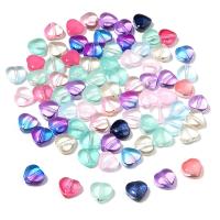 Perles murano faites à la main , chalumeau, coeur, DIY, plus de couleurs à choisir, 10mm, Environ Vendu par sac