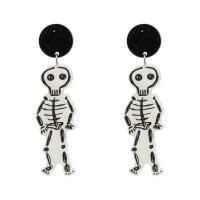 Acrylic Drop Earring, Halloween Design & for woman 