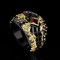 Cubic Zirconia Micro Pave Brass Finger Ring & micro pave cubic zirconia & for woman 