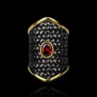 Cubic Zirconia Micro Pave Brass Finger Ring & micro pave cubic zirconia & for woman 